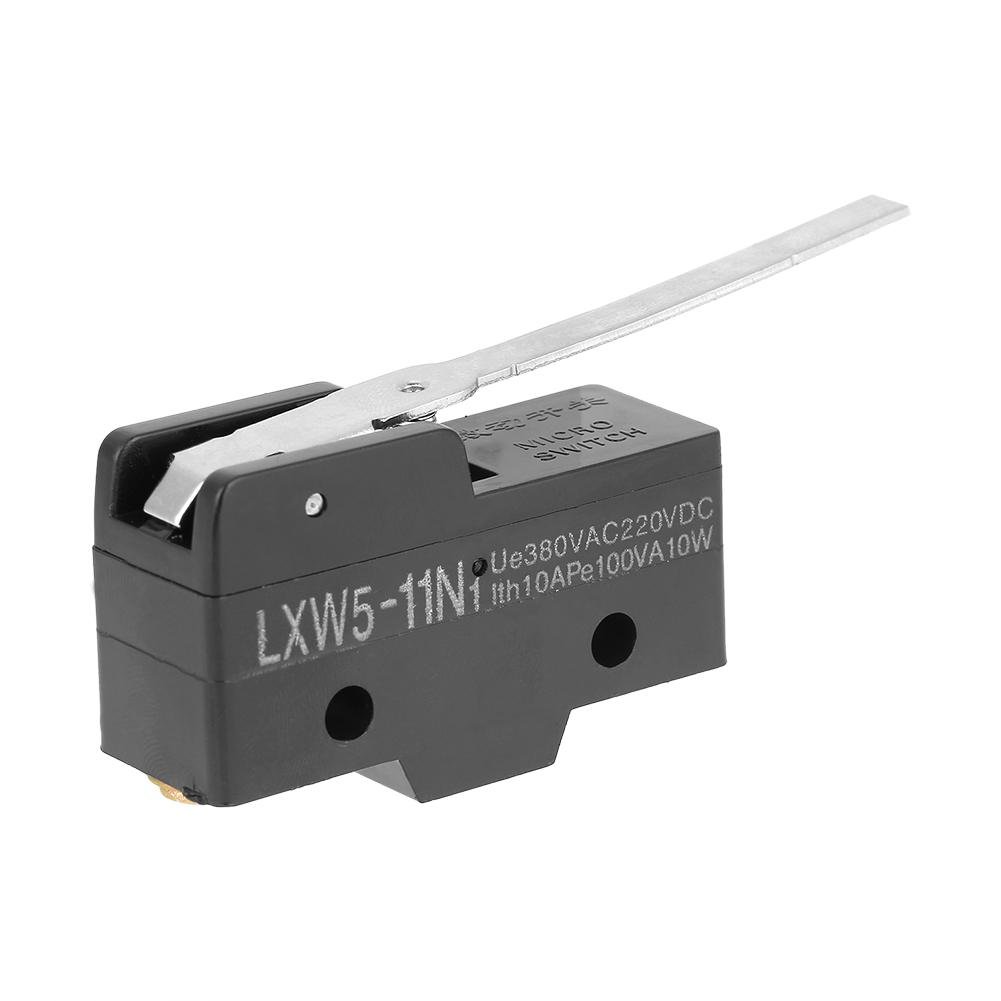 Switch Long Lever Arm SPDT Snap Action CNC Micro Limit LXW5-11N1 3A Industrial Incubator, Electrical Equipment