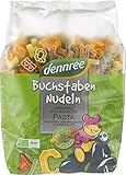 dennree Bio Hartweizen-Buchstaben-Nudeln (2 x 500 gr)