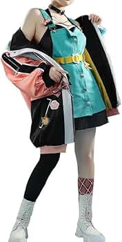 Vtuber にじさんじ 五十嵐梨花 コスプレ衣装 ウィッグ付き 51DcOkuiVLL._AC_AC_SY350_QL65_.jpg