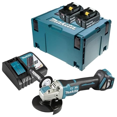 Meuleuse d'angle 18V LXT Ø125mm 2x6 0 Ah en MAKPAC MAKITA DGA519RGJ - vue 2