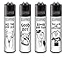 Produktbild Clipper Feuerzeug 4er Set: (FFX Adult 3)