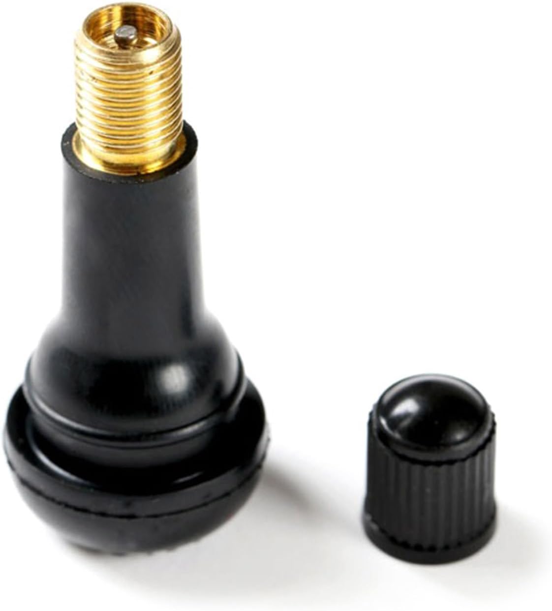 TR413 Tire Valves Stem Rubber Valves Tubeless Valves Stems for 0.453 Inch Rim Holes for ATV Car Motorcycle Tubeless Valves Stems