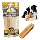 Fieldcrest Farms Himalayan Yak Cheese Dog Chews – Long-Lasting Hard Chews for Aggressive Chewers, High-Protein Odorless Treats, Limited Ingredients, Large Dogs 55 lbs & Under, 2 Pack