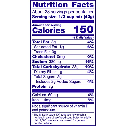 Image of Betty Crocker Bisquick Pancake and Baking Mix,Original,Makes About 60 Pancakes,40 oz,(Pack of 2)