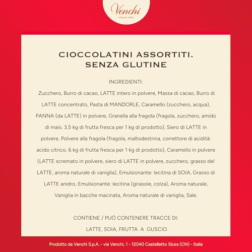 Venchi - Cappelliera Con 16 Cioccolatini Assortiti, 200 Gr, Senza Glutine, Senza Coloranti E Conservanti, Idea Regalo Festa Della Mamma - 6