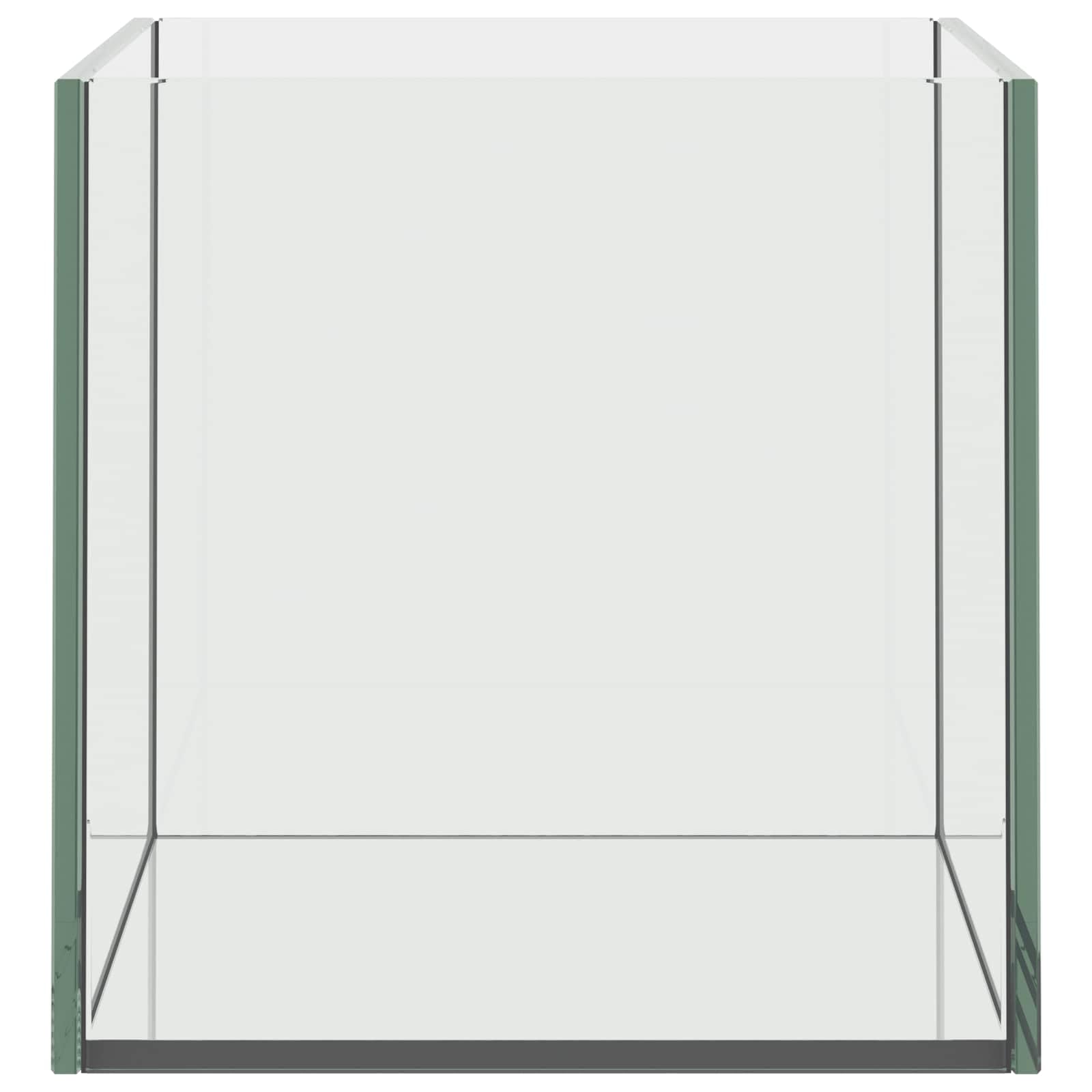 Acuario de cristal transparente 30 x 20 x 20 cm Nano tanque de peces de agua dulce con visión completa de 360 grados y diseño resistente a los golpes para Aquascape y Paludarium interiores
