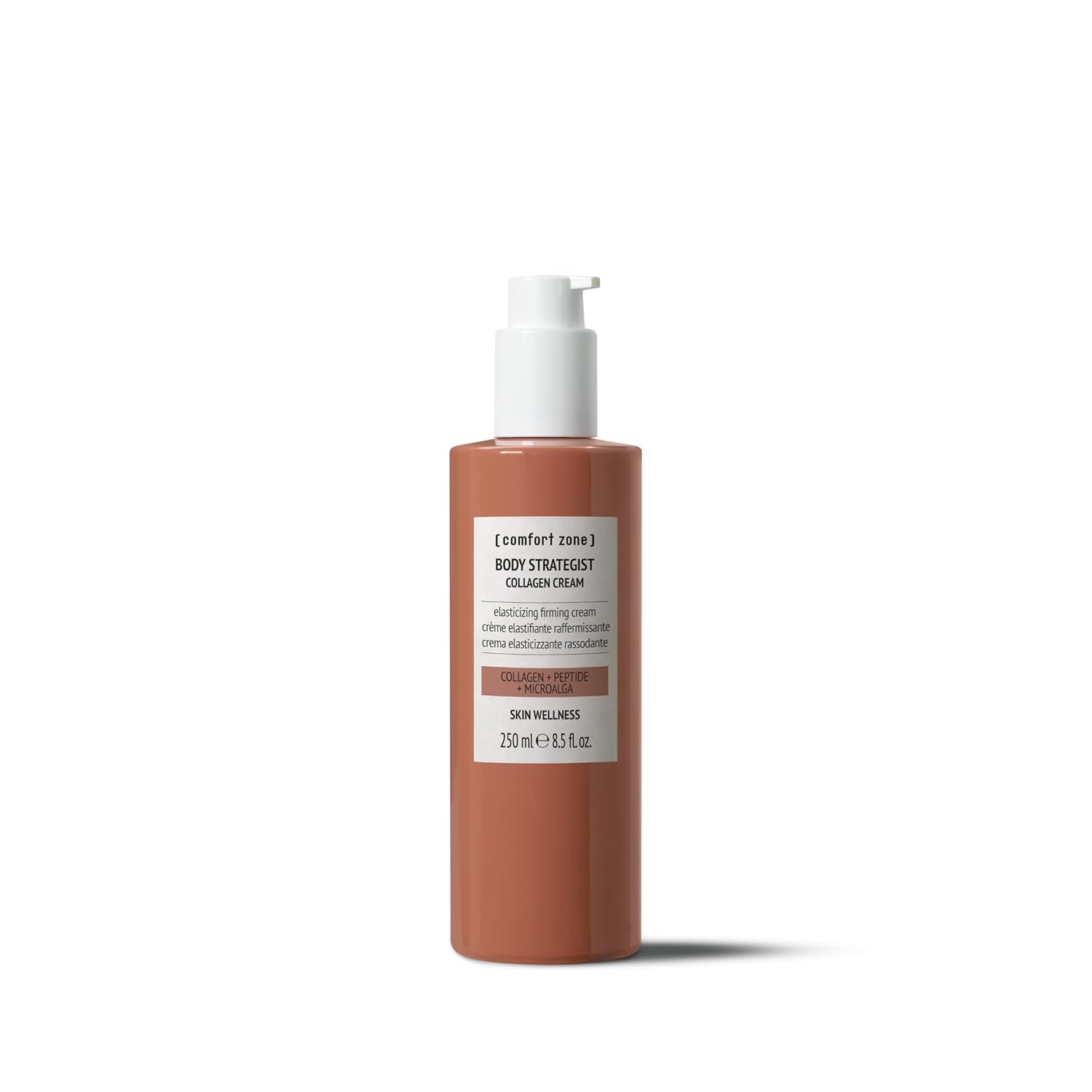 [ Comfort Zone ] Body Strategist Collagen Cream, Firming, Toning, and Elasticisizing, Vegan Collagen, 8.5 fl. oz.