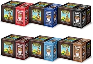 Cafe Don Pedro - Variety Pack Arabica Low Acid Coffee Pods 72 ct. - Compatible with Keurig K-cup Coffee Maker, 100% Arabica, Battles Heartburn Acidic Reflux, Healthy Gourmet Capsule Pod