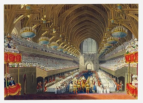 The Royal Banquet Charles Wild poster toile déco murale chambre 58x90 cm