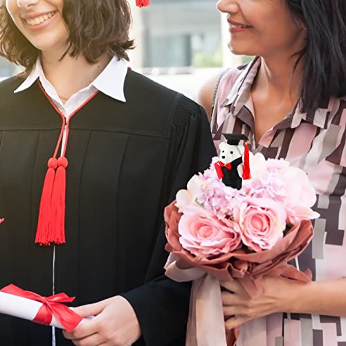 Lasnten 50 Pieces Graduation Season Bear Plush Stuffed Animal Bear Class Of 2023 Bear With Graduation Hat And Diploma Cute Graduation Doll Graduation Gifts For Little Ones Student (Stand Style) #TOP6