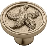 Franklin Brass Seaside Cottage Starfish (5-Pack) Cabinet Knobs | Champagne Bronze Handles for Dresser Furniture Drawers/Kitchen/Door/Bathroom | 1-7/16' PBF657-CZ-B2