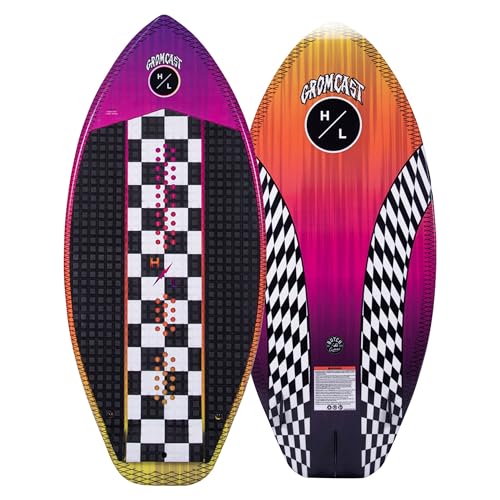 Hyperlite Gromcast Wakesurfer - Kids Wakesurf Board Shaped by Scott Bouchard - Great Board for...