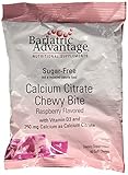 Bariatric Advantage 250 mg Calcium Citrate Chewy Bites (60 counts) -Raspberry (Sugar Free)