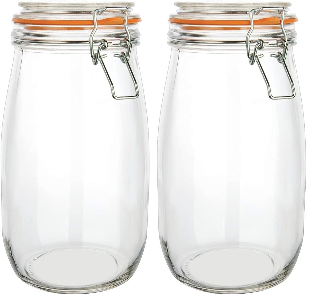 Vogue Stalwart P493 Bocalà conserve, 1,5 l, capacité 1,5 l. (Lot de 2)