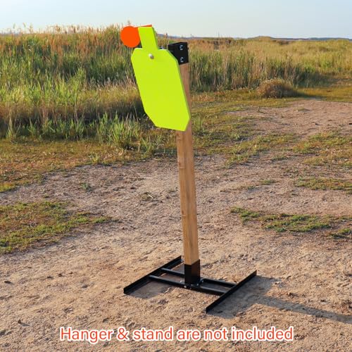 Image of Highwild AR500 Steel Hostage Reactive IDPA Shooting Target 3 /8 inch Thick Armored Steel Torso Targets - Neon Color