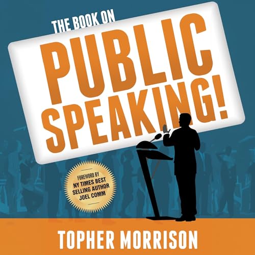 The Book on Public Speaking Audiolibro Por Topher Morrison arte de portada