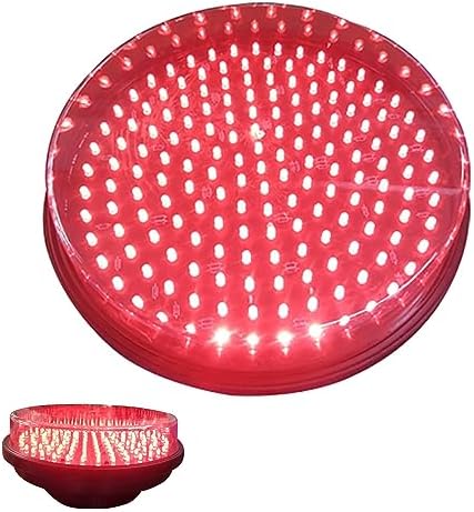 300mm Industrial Traffic Signal Replacement Light, Red-Yellow-Green Road Signs, Waterproof IP65, Car & Pedestrian Safety Indicator, 24V Dock Bay Warning Light