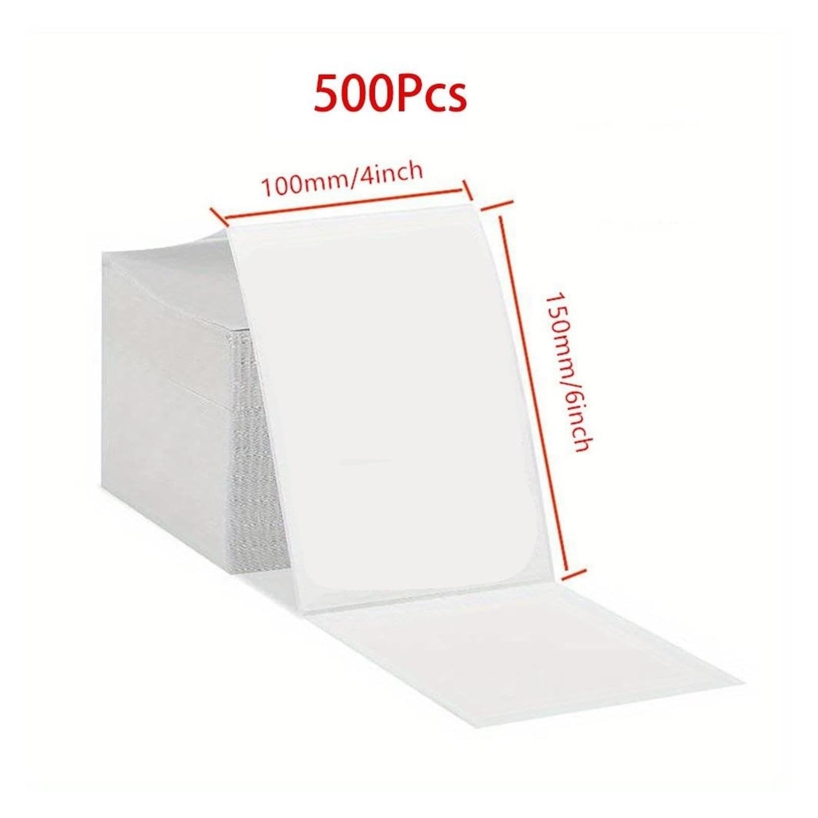Papier D'étiquettes Thermique 4x6inch 100x150mm Pour P50 D100 D200