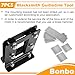 Bonbo 7PCS Beginner Blacksmith Guillotine Tool with 3 Sets of Dies, Flat, Fullering & Blank