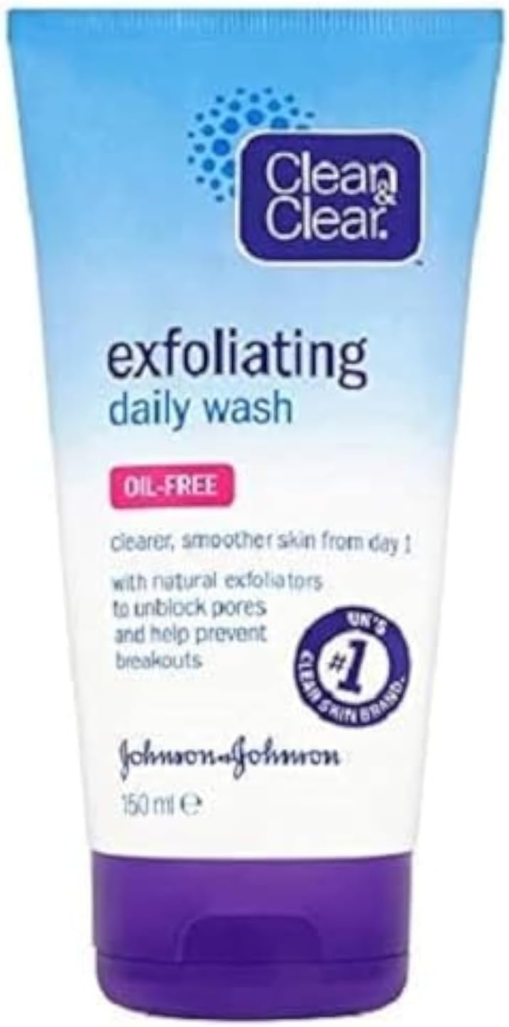 Clean and Clear Exfoliating Daily Wash, 150 ml
