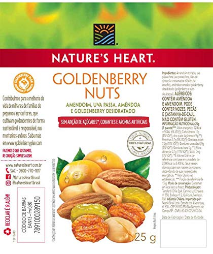 Snack, Natures Heart, Goldenberry Nuts, 25g