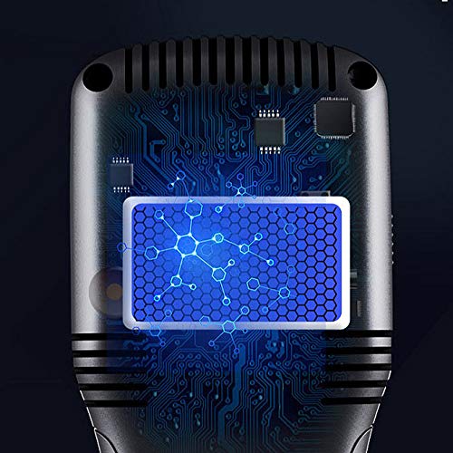 newgen medicals Ozongerät: Kompakter Akku-Ozongenerator für reine Raumluft, LED-Display, mobil (Ozongerät für Zuhause, Ozongenerator Auto, Hund)