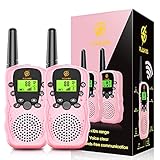 Toy zee Regalo Niña ​3 4 5 6 7 8 9 10 Años, Walki Talki Niños Juguetes Niña 3-12 Años Regalos Niño 3-12 Años Juguetes para Niñas Juegos Jardin para Niños Exterior Juguetes de Camping