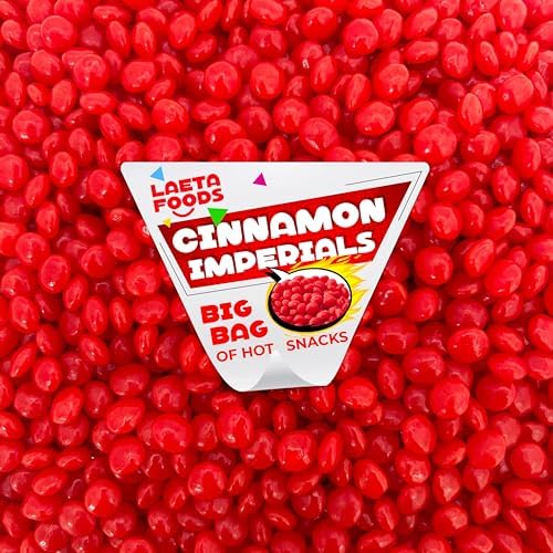 Red Hots Cinnamon Imperials Hard Candy (5 Pound Bulk Bag) Grocery & Gourmet Food