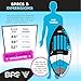 BPS 'Gator PRO' Fiberglass Skimboard (52 Inch) with Carry Bag