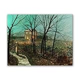 Notre peinture sur toile sans cadre a un blanc de 3 à 5 cm sur la toile, peut avoir assez de longueur pour être fixée sur le cadre en bois, vous pouvez choisir votre cadre préféré pour faire une belle peinture sur cadre en bois.