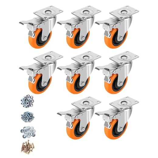 ASRINIEY Heavy Duty 4" Caster Wheels