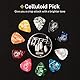 Donner Celluloid Gitarren Plektren Gitarren Picks 0.46-1.20mm 4 verschiedene Stärke 16 Stück