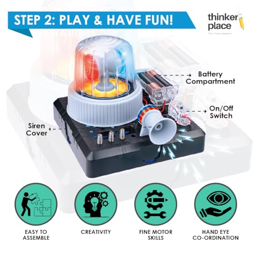 Image of Amazing Alarm System DIY Kit | Build, Learn & Play | STEM Toy for Kids Age 8+ | Security System Learning Kit with AR Experience | Fun Educational Game