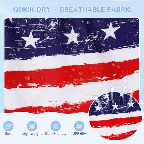 Image of American Trends Boys Swim Trunks Toddler Swim Shorts Bathing Suit Kids Swimsuit Youth Swimwear