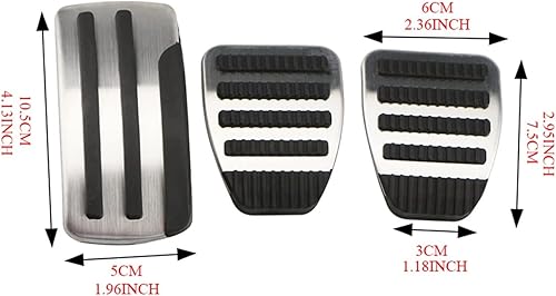 Miniatura 2 de Jfqm Pedales de coche para Nissan X-Trail Fit para T31 Fit para Rogue Fit para Qashqai J10 Fit para Teana Fit para Altima Car piezas de cubierta de