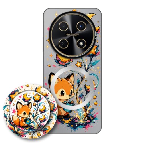 JGOYGYI Case for Huawei Nova 13I with Magnetic Detachable Grip Stand