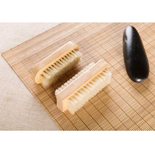 Funzzy 5 Pcs Scrub Brush Flexible Stiff Bristles Scrub Brush For Cast Iron, Cutting Boards, Butcher Blocks, Dishes, Countertops And Wood Surfaces #TOP5