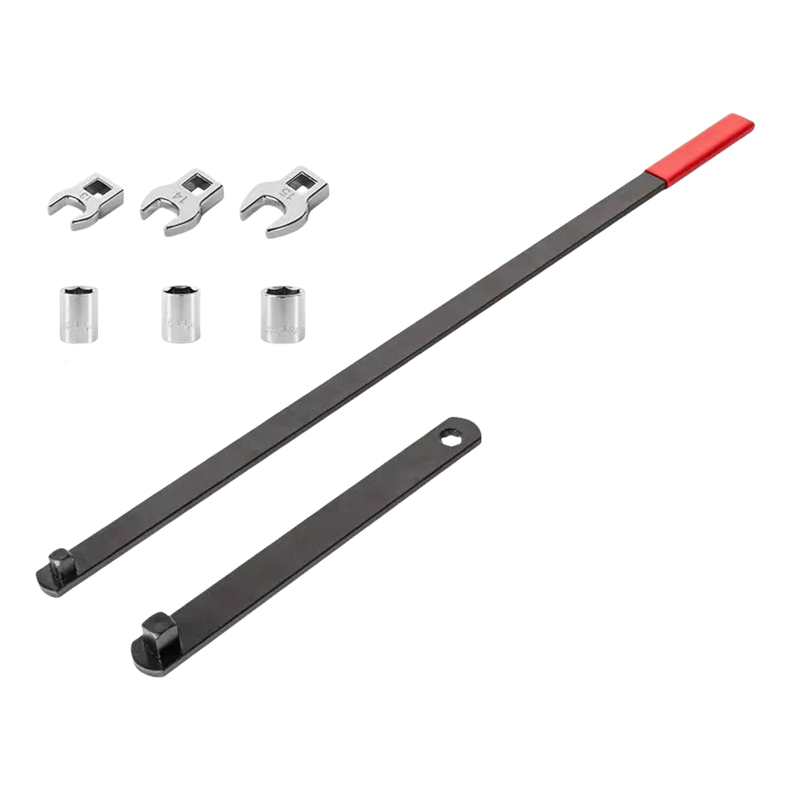 Steel Idler Pulley Tool Comprehensive Idler Pulley Wrench Belt Tensioner Tool to Extend Belt Life and Improve Vehicle Efficiency
