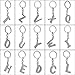 Jzcky Shzrp Alphabet Letter(A-Z) Crystal Rhinestone Keychain Key Chain Sparkling Key Ring Charm Purse Pendant Handbag Bag Decoration Holiday Gift(J)