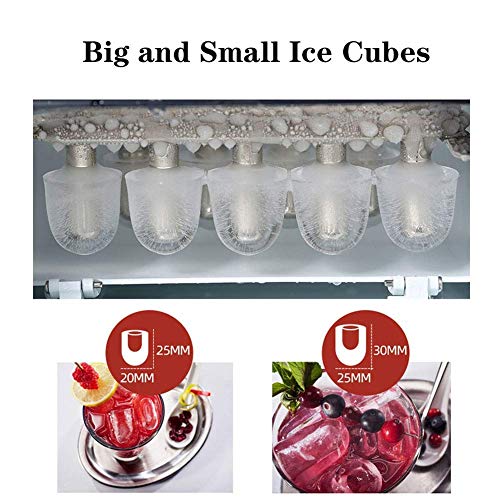 Máquina Mini Fabricadora de Hielo Eléctrica 3 Tamaños miniatura 4