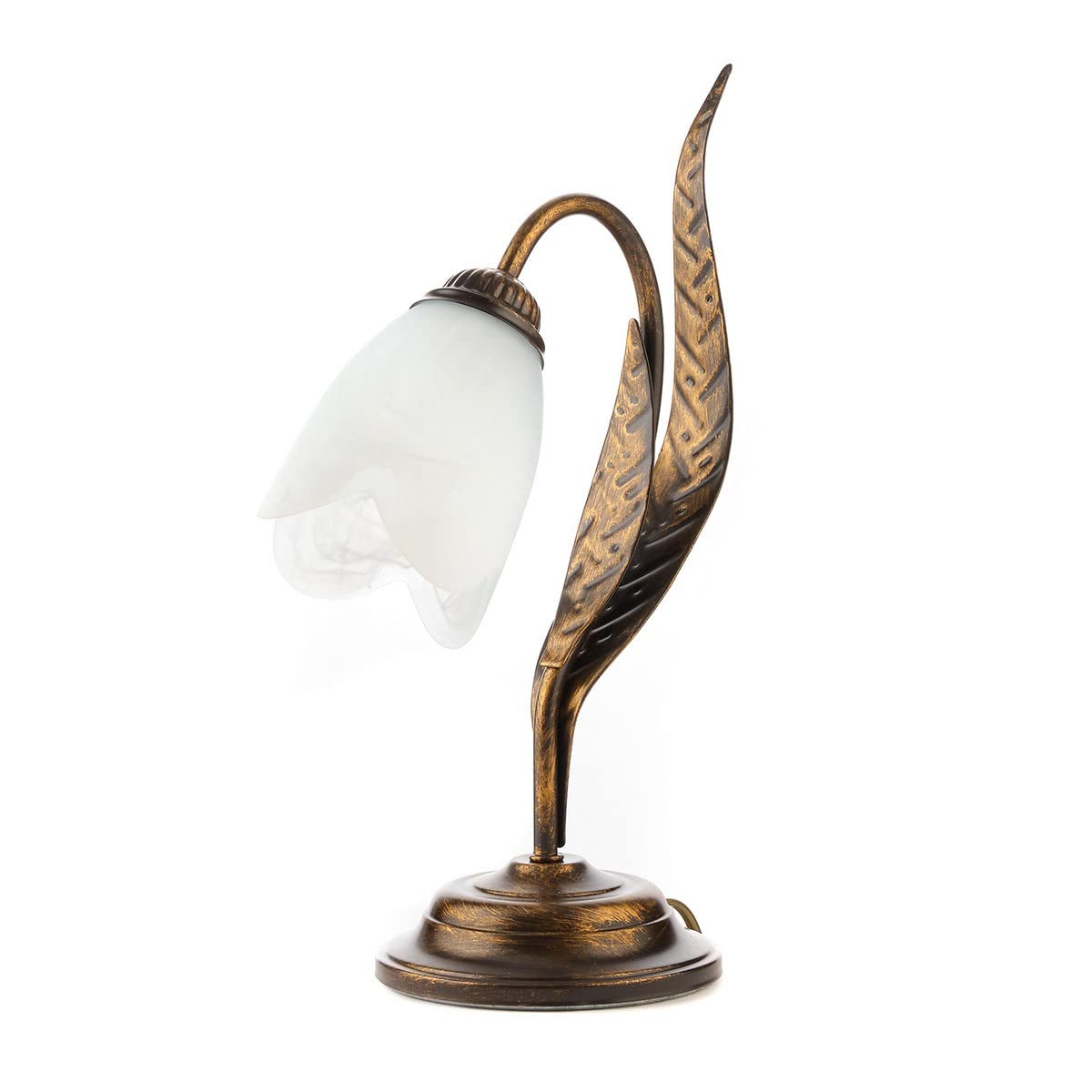 Onli Bianco Geschmiedete Tischleuchte 25 X 38 Cm