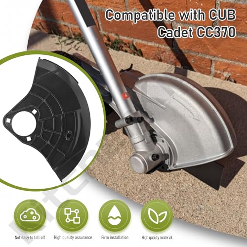 KitchenKipper 753-08019 Blade Guard for MTD Craftsman Troy-Bilt CUB Cadet CC370 TB25CE WC210 TBE252 TPE720 TrimmerPlus, Line Trimmer Universal Edger Attachment - Thumbnail 5