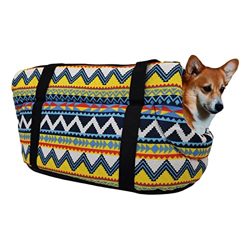 Mochila transportadora Harilla con correa ajustable y bolsillo frontal para perros 8