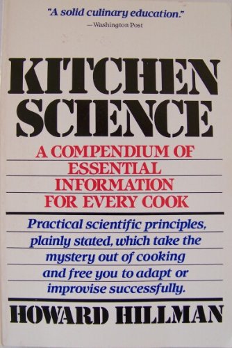 Kitchen Science: A Compendium of Essential Info... 039533960X Book Cover