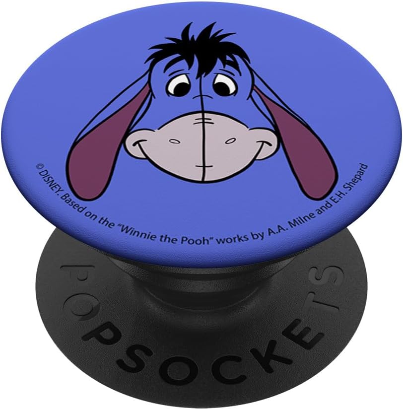 Winnie The Pooh Eeyore Head Shot PopSockets PopGrip for MagSafe