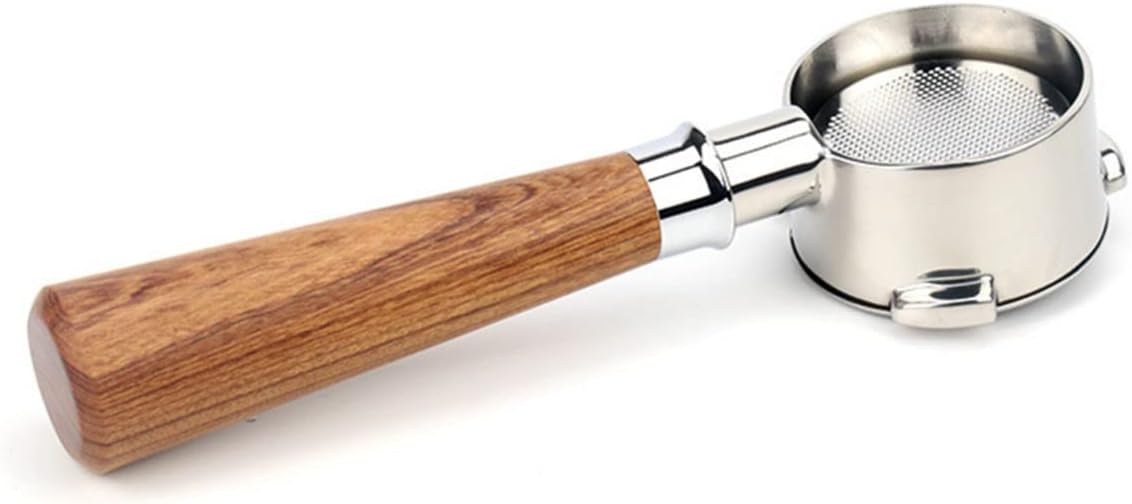 Espresso Machine Bottomless Portafilter54Mm Bottomless Portafilter Professional Coffee Espresso Machine Handle Coffee Tools Fit for Breville 8 Series(Color:H) (C)