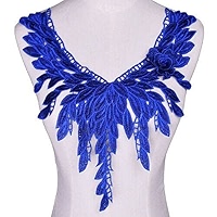 Amazon.com: Zamihalaa 1pc Embroidery Lace Collar Applique