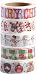 Washi Tape (Japanese Masking Tape) by MIKOKA, 0.6 Inches Wide, 32.8 Feet Long, Set of 5 - Christmas