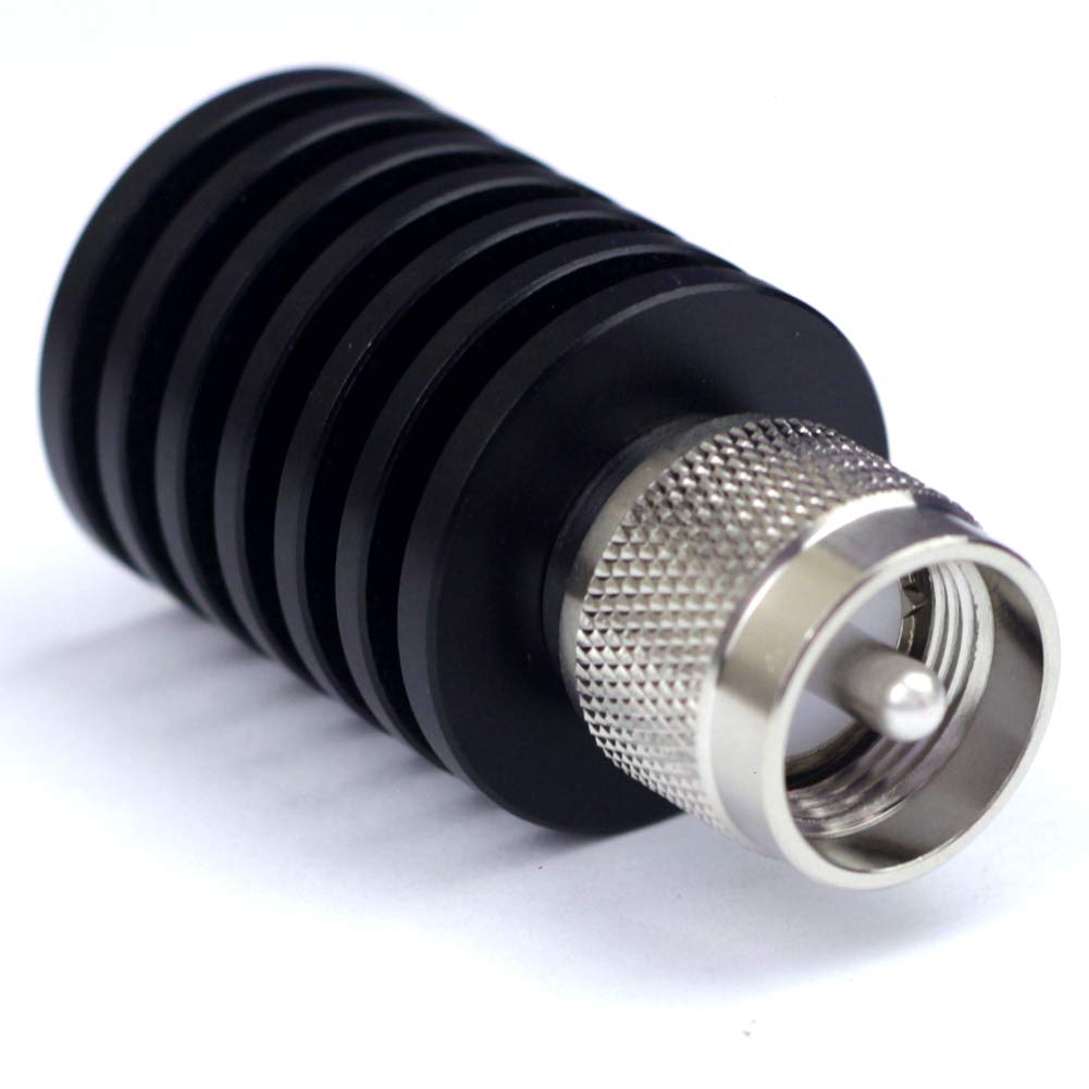 BECEN 10 Watt PL259 Dummy Load - 10W UHF DC to 1.0Ghz Dummy Load for Ham Radio 50Ohm Lower VSWR Termination Load for Antenna Testing, SWR Measurement, and Radio Transmitter (10 Watt)