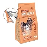 Eminent Mini Adult Lachs – Getreidefreies Hundefutter für Toy & Mini Rassen | 87% tierisches Protein, Lachs & Süßkartoffel | 2 kg